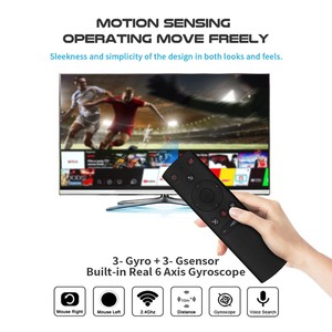 Mini Simple Voice Air Mouse-Fernbedienung mit IR-Lern funktion, die häufig für Smart-TV/TV-Boxen verwendet wird - Product Image 3