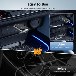 Không dây Dongle Carplay Adapter Mini cơ thể chuyển hướng xe Dongle Adapter không dây cho Iphone Carplay 5.8GHz Wifi hộp - Product Image 4