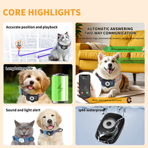 Dual-chế độ 4G LTE <span class=keywords><strong>GPS</strong></span> <span class=keywords><strong>Tracker</strong></span> cho vật nuôi tự động trả lời OTA SOS cảnh báo geo-hàng rào IP66 không thấm nước không dây sạc hai chiều cuộc gọi - Product Image 3