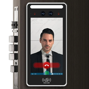 Nuevo 5 pulgadas biométrico Visible cara tarjeta tiempo asistencia y Control DE ACCESO TCP/IP WIFI código QR Palma reconocimiento Facial Software gratuito - Product Image 4