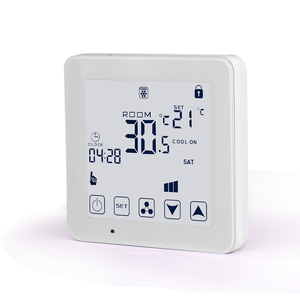 Modbus RS485 сенсорный экран FCU модулирующий термостат с пультом дистанционного управления - Product Image 5