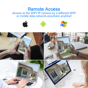 JideTech-Cámara de seguridad de red IP para interior/exterior, sensor CMOS IP66 con ranura para tarjeta SD, wifi, cámara PTZ, Audio bidireccional, 5MP, 4X - Product Image 6