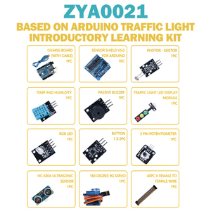 Tscin buny Einführung in das Traffic Lights Learning Kit Elektronische Komponenten DIY Learning Kit für Arduino - Product Image 4