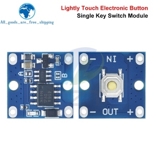 1/5PCS Light Touch Elektronisches Schalter modul Bistabiler Druckknopf Ein-Knopf-Schalttafel Druckknopf Selbstsicher ndes PWM