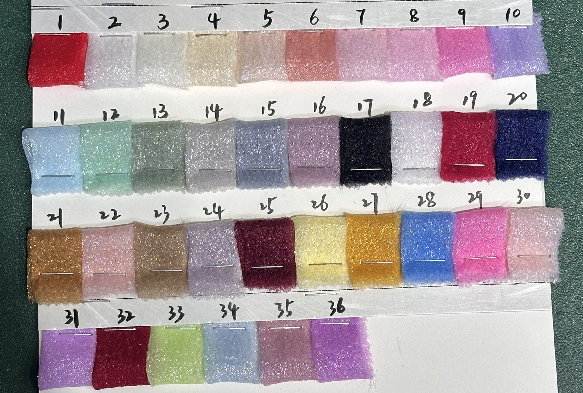 Les couleurs des cartes laissent des messages