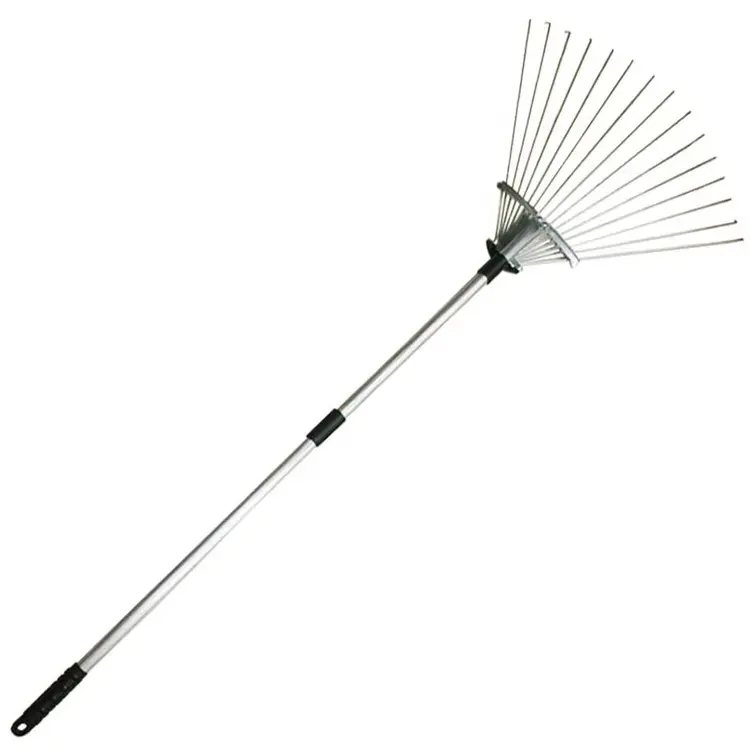 Vouwen Handvat Landscaping Gazon Hark Metalen Blad Hark Dak Rake