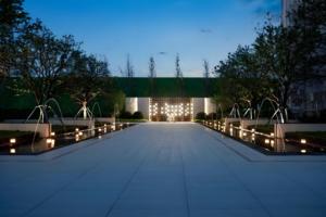 Ornaments Landscape Musical Dancing Flowing Laminar Water Jet Fountain With RGB Stainless Steel Lights - Product Image 6