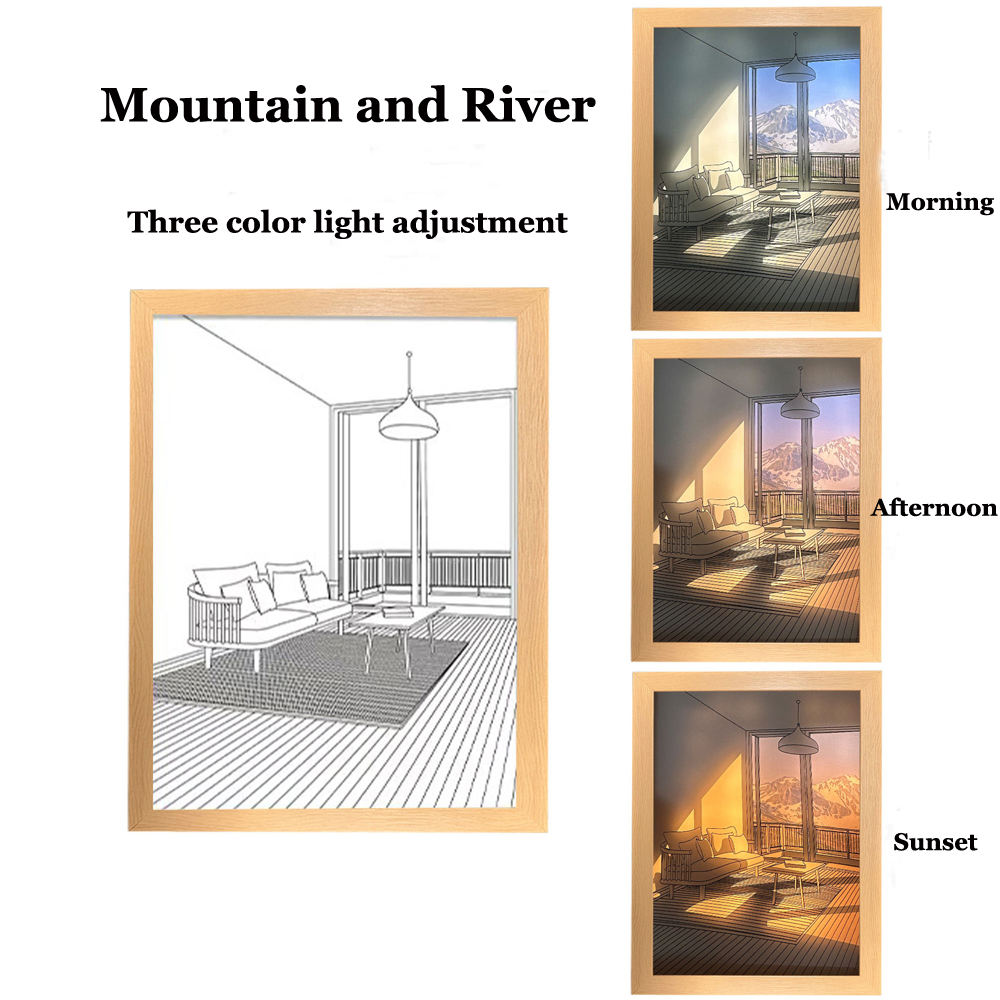 Montagne et rivière