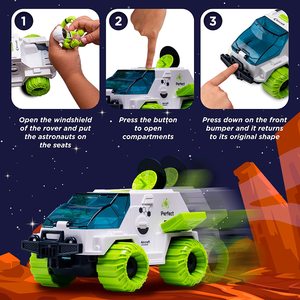 DIY教育玩具組み立て航空モデルスペースシャトルキャビンロケット宇宙ステーション科学教育玩具 - Product Image 3