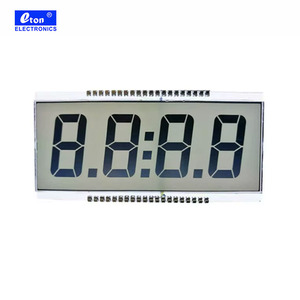 Kunden spezifisches TN-LCD-Display für Benzinpumpen 5-stelliges 7-Segment-Monochrom-ST7789-Treiber-IC mit 128x64 Auflösung für Tankstellen - Product Image 4