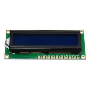 Esposizione del modulo dell'affissione a cristalli liquidi blu 1602 1602A 16x2 di colore giallo verde