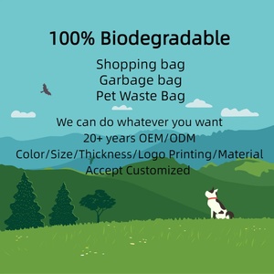 İlk sipariş ücretsiz 100% parçalanabilir 30-Gallon çöp torbaları toplu Compostable plastik çöp torbası OEM Logo baskılı <span class=keywords><strong>Bin</strong></span> gömlekleri nakliye