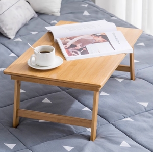 All Bamboo Free <strong>Installation</strong> Student Homework <strong>Table</strong> Folding Bed Desk Convenient <strong>Computer</strong> Tray Lazy Outdoor Stand - Product Image 2