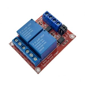 2-Kanal-Relaismodul mit Optokoppler-Isolation unterstützung Hoher und niedriger Trigger sensor - Product Image 1