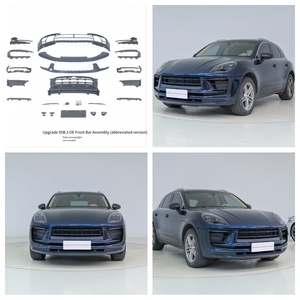 Geeignet für 14-UP Modell Porsche Macan 95B Upgrade auf 95B.3 OE Basic Front stoßstangen baugruppe ohne Tagfahrlicht - Product Image 2