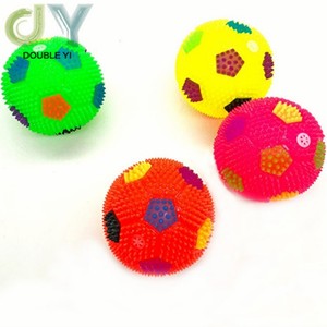 6.5CM Flash Sound Elastic Football, Luminous Toys Massage <strong>Ball</strong> - Product Image 4