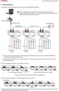 Bộ giải mã điện áp không đổi ltech DMX, Bộ giải mã điện áp không đổi rdm, Bộ giải mã điều chỉnh màu và mờ 3 kênh DMX LT-8030 D3-L - Product Image 3