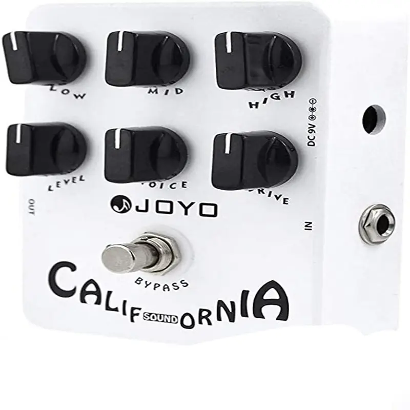 Pedals Amplifier Simulator from Overdrive to Distortion Effect Pedals for Electric Guitar Most Frequently Combination