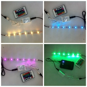 RGB-LED-Streifen 5-V-USB-Anschluss SMD5050 SMD3528 Power Bank LED-Streifen beleuchtung für TV-Hintergrund beleuchtung Computer auto - Product Image 2