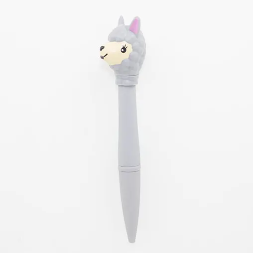 Hot sale and new arrival lama alpaca shape LED sound pen