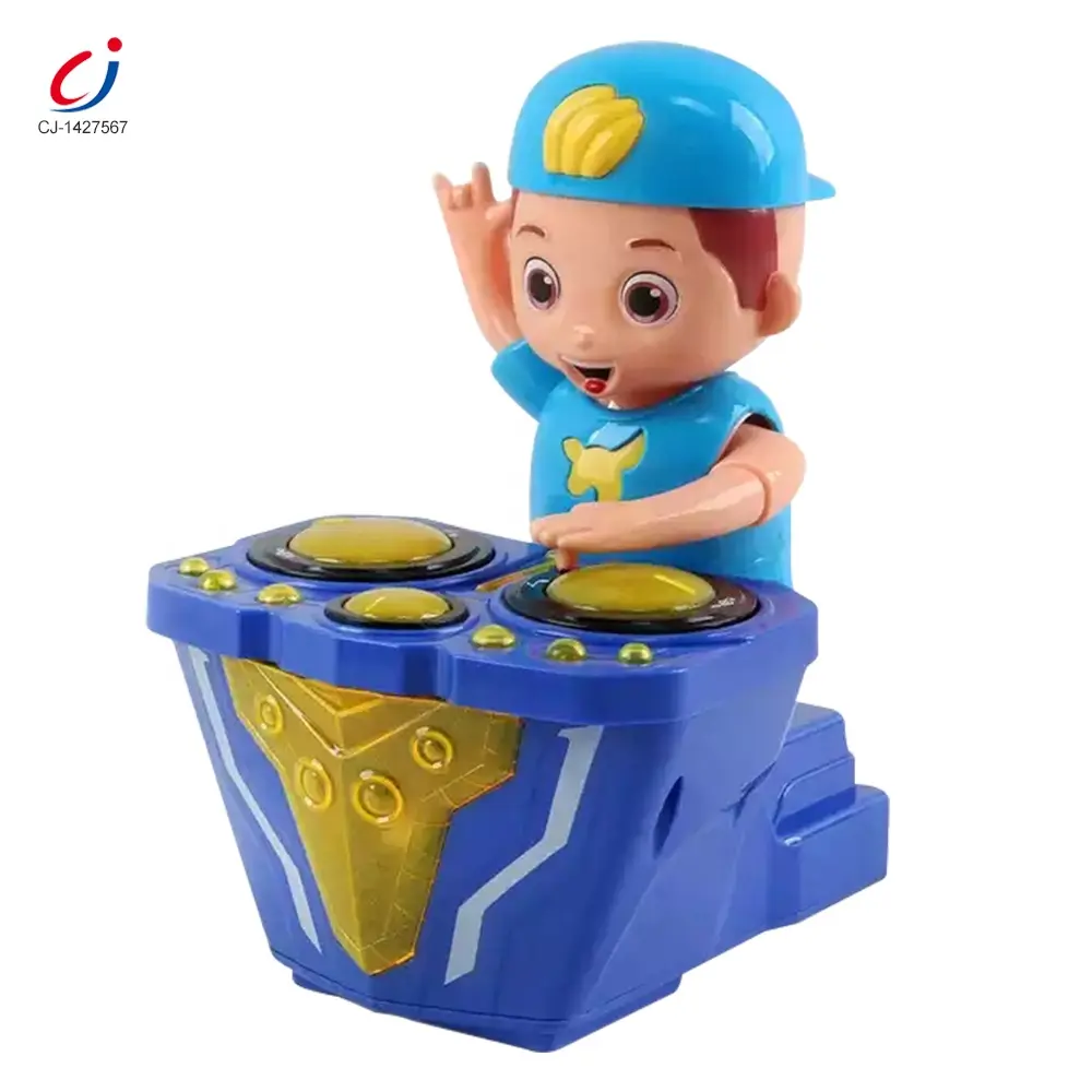 Chengji – mini lampe clignotante en plastique pour bébé, jouet de dj, mélangeur de musique, de comptoir de bar, de danse, de dessin animé
