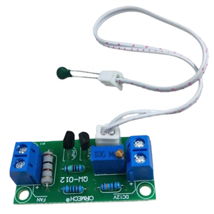 DC 12V intelligente ventola regolatore di temperatura ventola scheda di controllo per PC temperatura lineare regolabile 4 marce - Product Image 1