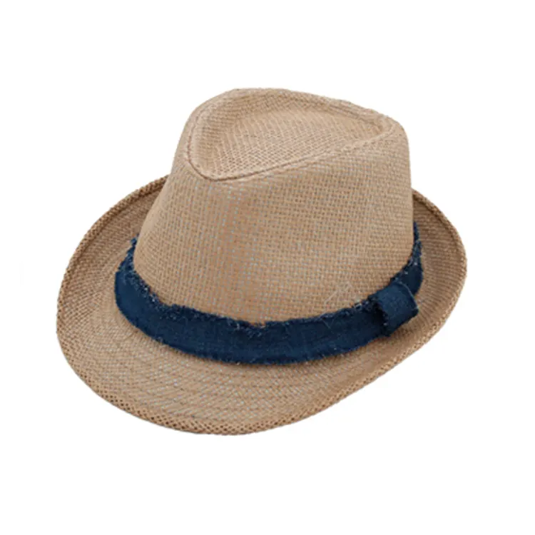 Good Quality Designer Fashion Sunshade Beach Men Jeans Fitting Wholesale Straw Hats