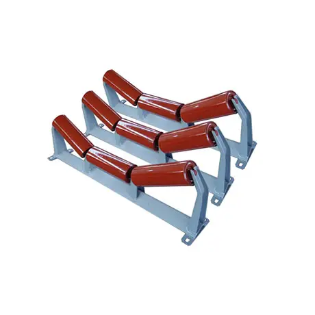 High quality conveying idler support frame conveying material idler