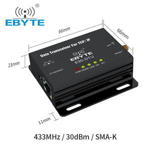 Ebyte <span class=keywords><strong>ModBus</strong></span> 433mhz Ethernet wireless rf transceiver 1W iot module <span class=keywords><strong>Modbus</strong></span> <span class=keywords><strong>TCP</strong></span> to <span class=keywords><strong>Modbus</strong></span> RTU <span class=keywords><strong>Gateway</strong></span>
