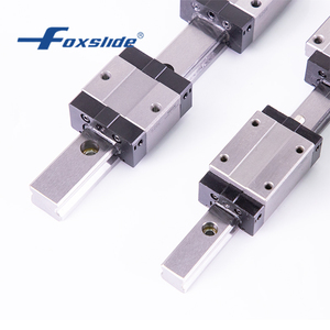 Mini carril de guía lineal de aleación de acero inoxidable intercambiable para sistemas de automatización de piezas Cnc funcionamiento suave
