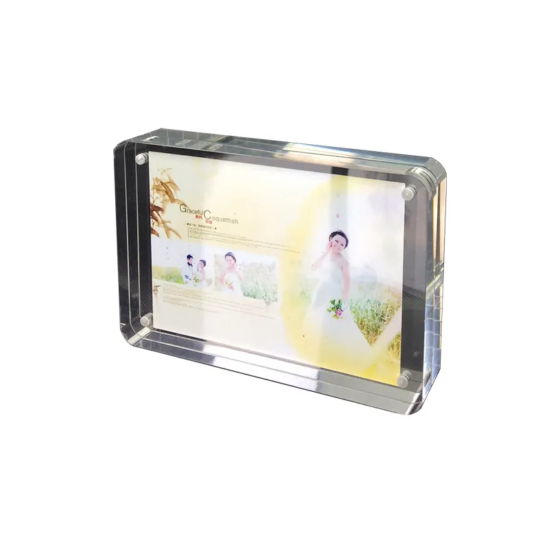 Cheap Horizontal Photo Frame Manufacturer Square High Transparent Plastic Picture Frame Vertical Wholesale