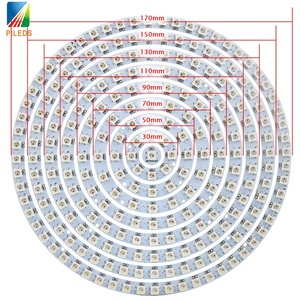 Daire adresli WS2812B WS2812 SK6812 LED halka Halos melek göz 5V çip programlanabilir SK9822 SPI RGB - Product Image 2