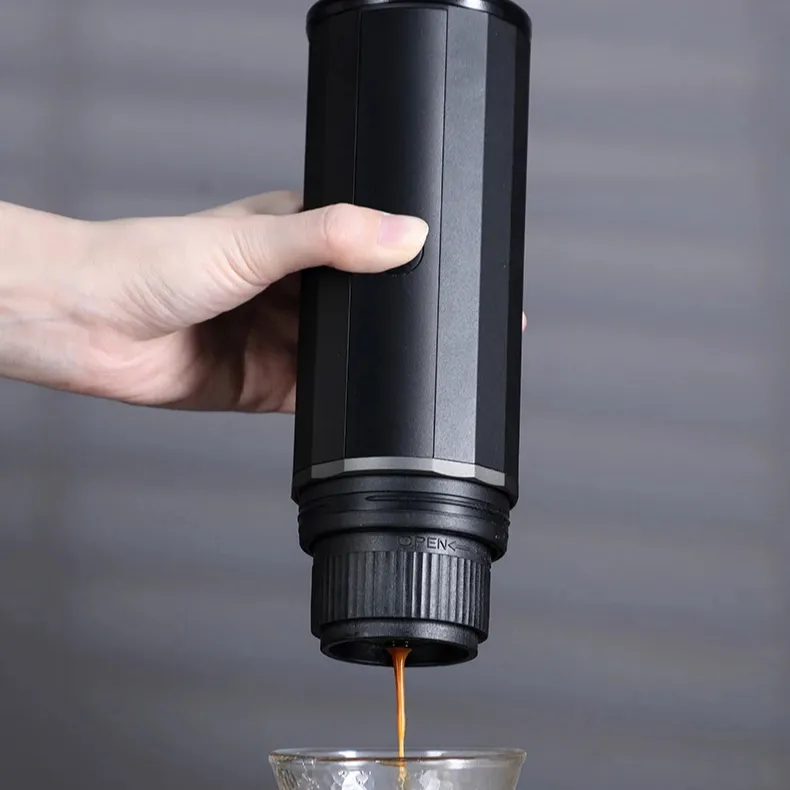 Mini cafetera portátil para exteriores zeroHero, máquina de café Espresso de cápsula completamente automática