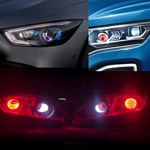 新型自動車部品ダイナミックデーモンアイ大型ヘッドライトLEDレンズ改造イーグルアイライト3インチ12V改造ユニバーサル - Product Image 3