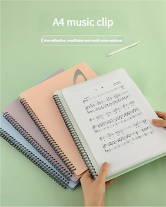 Taccuino a tema musicale A4 con elegante Design di promozione cuciture a sella e rilegatura per cucito - Product Image 6
