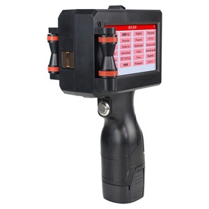 Macchina portatile del codificatore della data di scadenza della stampante a getto d'inchiostro portatile con numero di lotto tenuto in mano ad asciugatura rapida su sacchetto di plastica - Product Image 1