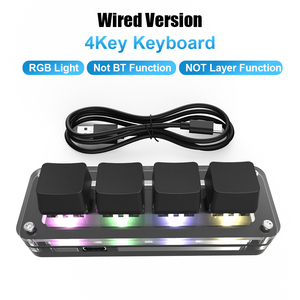 Bluetooth Wireless/USB 12 <strong>Key</strong> 2 Knob Mini Gaming <strong>Keyboard</strong> Programming Macro Keypad Mechanical <strong>Keyboard</strong> - Product Image 6