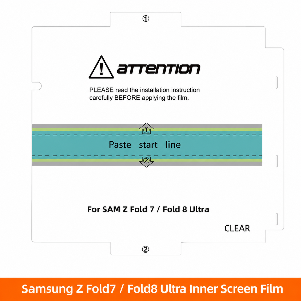 White-Z Fold 7/Fold 8 ultra Inner
