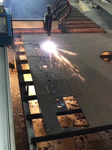 Yaygın olarak kullanılan ucuz lgk 120 küçük masa taşınabilir olmayan hf plazma demir kesici kompresör ile cnc plazma kesme makinesi - Product Image 2