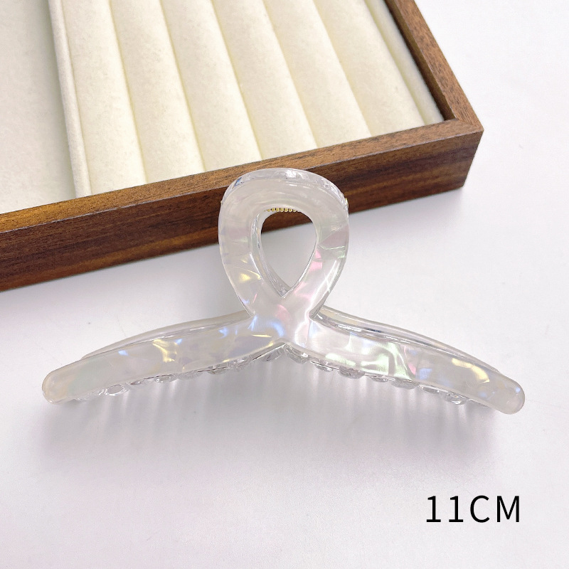 One word style mermaid white-11cm