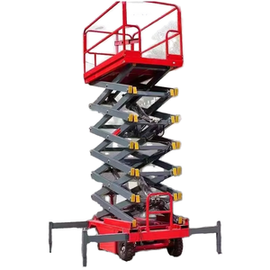 Electric Electric Aerial Work <strong>Platform</strong> Automatic <strong>Material</strong> Fetchin <strong>Load</strong> Capacity Lifting Machine Truck Order Picker - Product Image 3