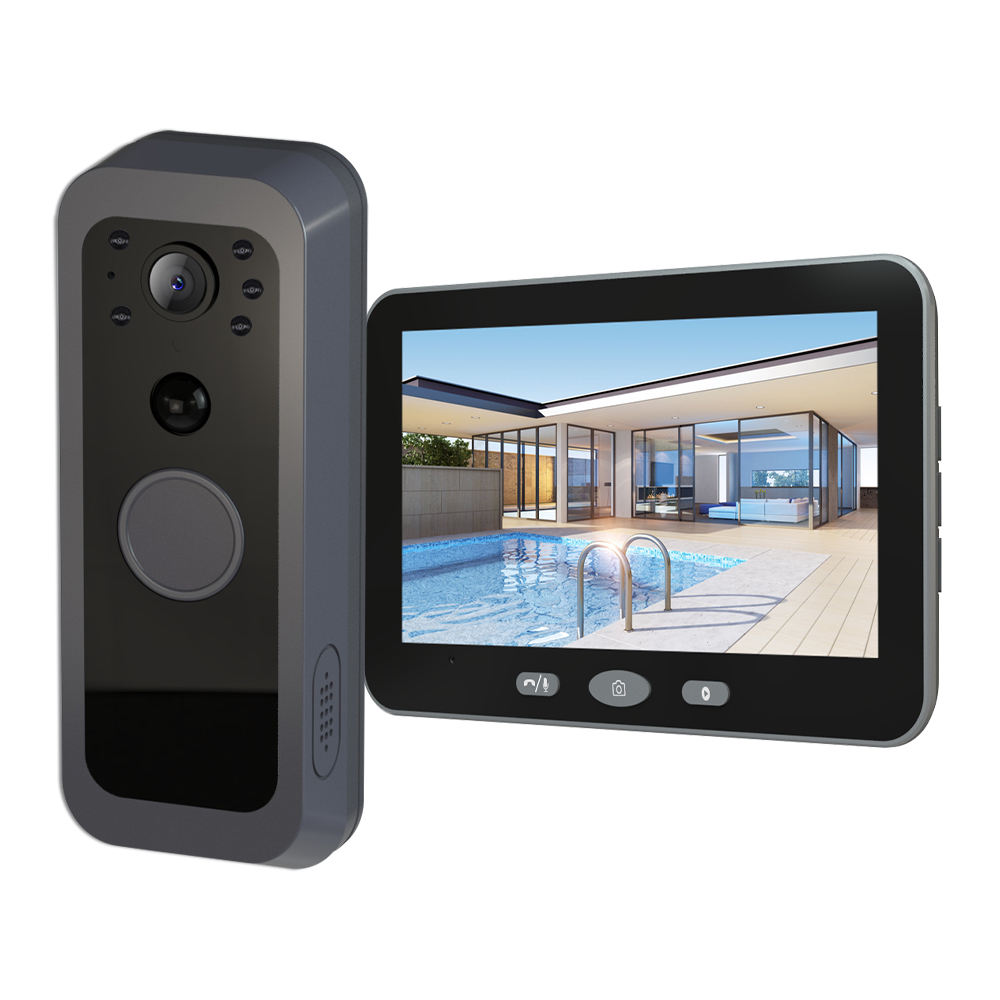 Grey Doorbell Camera