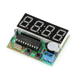 <strong>4</strong>-<strong>digit</strong> Digital Electronic Clock Microcontroller Digital Clock DIY Electronic Production Parts C51 <strong>4</strong>-<strong>digit</strong> Clock DIY Kit - Product Image 2