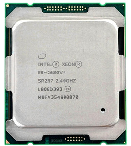 E5 2680V4โปรเซสเซอร์ซีพียู Xeon E5-2680V4 CPU 2.40GHz 14-core 35ม. 14NM E5-2680 V4 FCLGA2011-3 TPD 120W - Product Image 1
