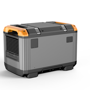 Estación de energía portátil de onda sinusoidal pura de 2400W con fuente de alimentación de coche con enchufe de la UE 110/220V un banco de energía con USB para uso en exteriores - Product Image 1