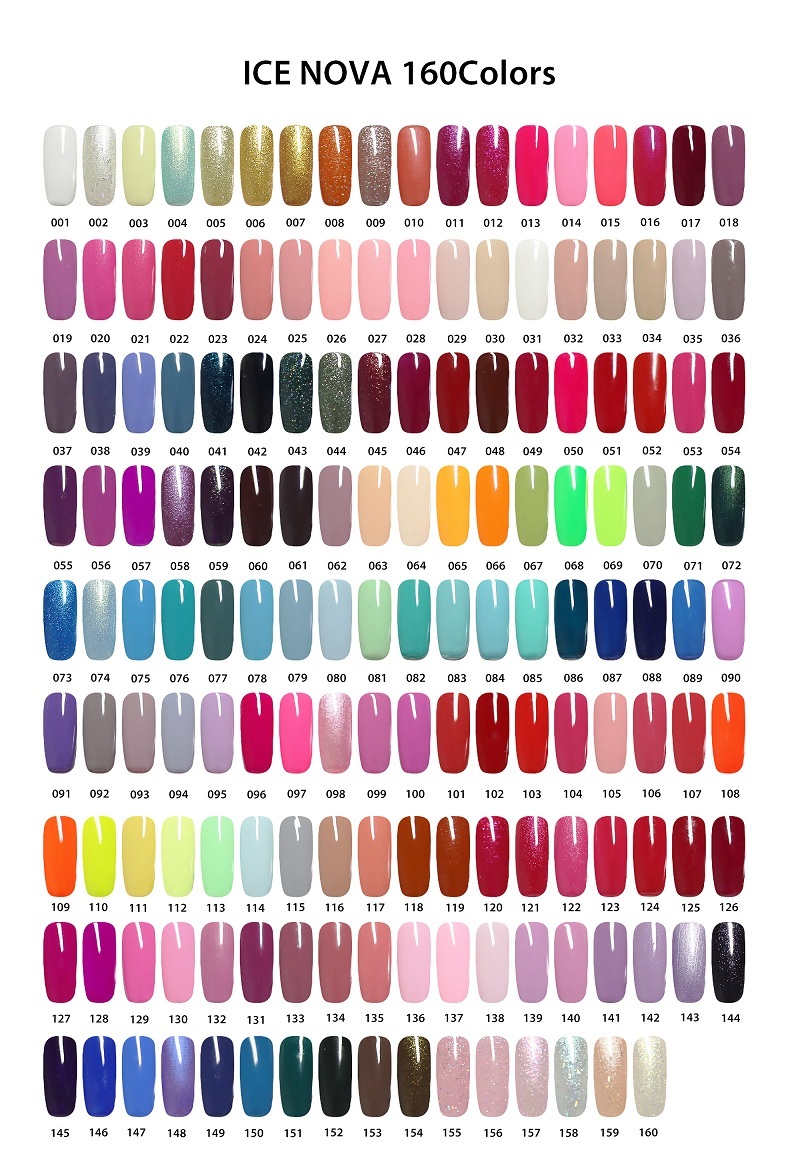 Carte de 160 couleurs