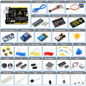 Keyestudio Kit base Starter Kit componente elettronico per Arduino U NO R3