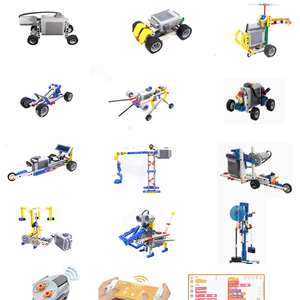 437pcs 9686 STEM <strong>Technical</strong> Parts Technology App <strong>Program</strong> RC Educational Student Building Blocks Compatible Legoeds Wedo Brick Toy - Product Image 1