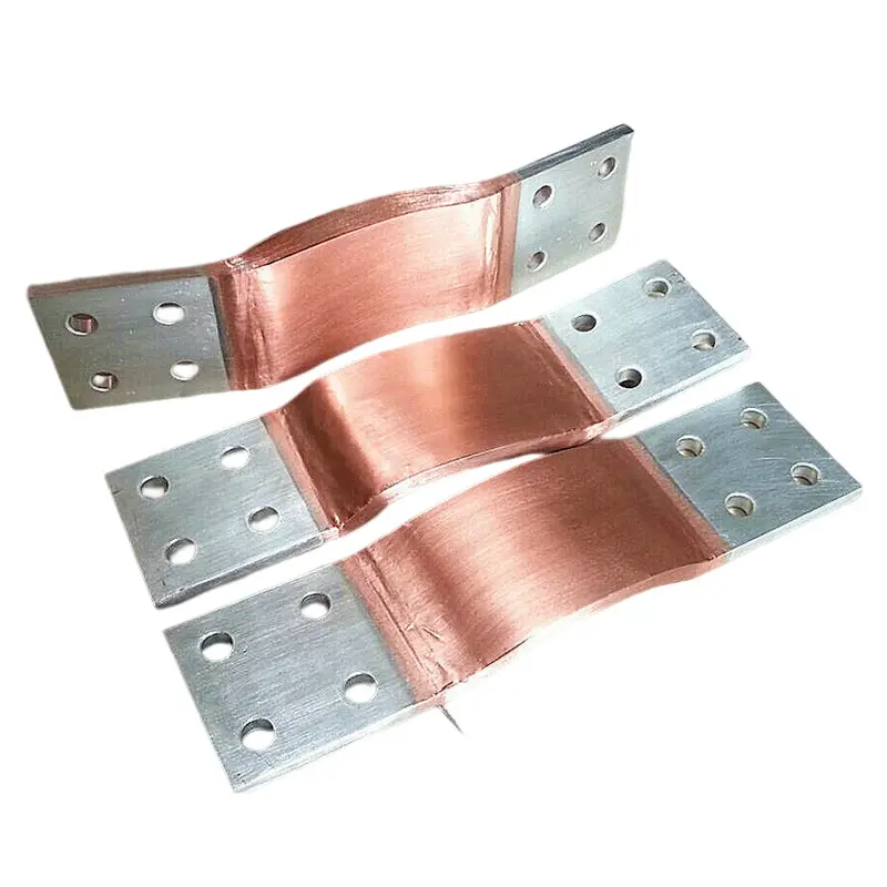 for Flat soft copper bus bar battery insulated custom copper flat bar battery busbar flat flexible busbar copper