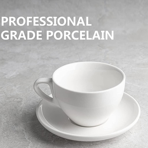 陶瓷杯碟套装，颜色定制，陶瓷咖啡杯茶杯 - Product Image 3